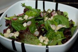 Une salade printanière Une salade printanière