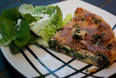 La quiche épinard / thon