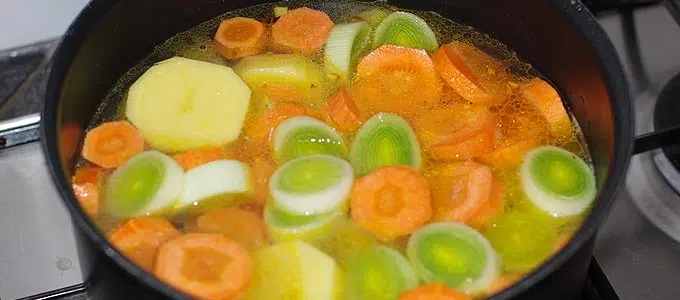 Cuisson des légumes