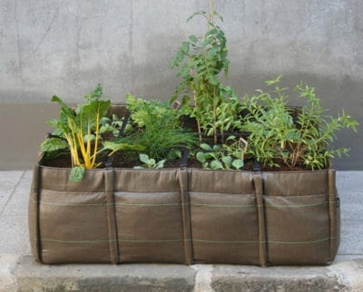 Potager en carrés textile de Bacsac