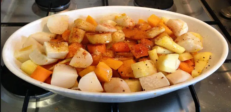 Légumes dans leur marinade