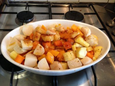 Légumes dans leur marinade