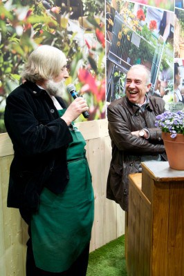 Claude Bureaux (à gauche) et Alain Baraton (à droite)