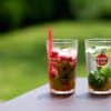 Mojito et Mojito aux framboises