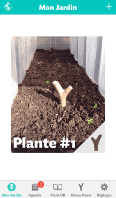L'application Flower Power pour iOS