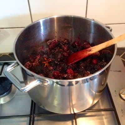 recette confiture mûres