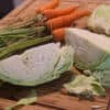 chou et carottes pour coleslaw