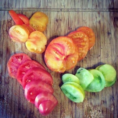 Tomates de toutes les couleurs