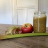 Recette de compotes rhubarbe et pommes