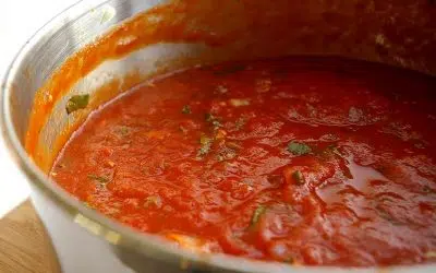 Recette de la sauce tomate maison