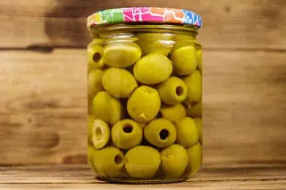 Conservation des olives