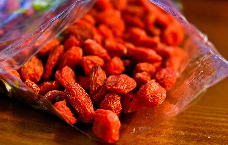 Baies de Goji déshydratées