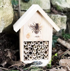 Hôtels à abeilles pour votre jardin