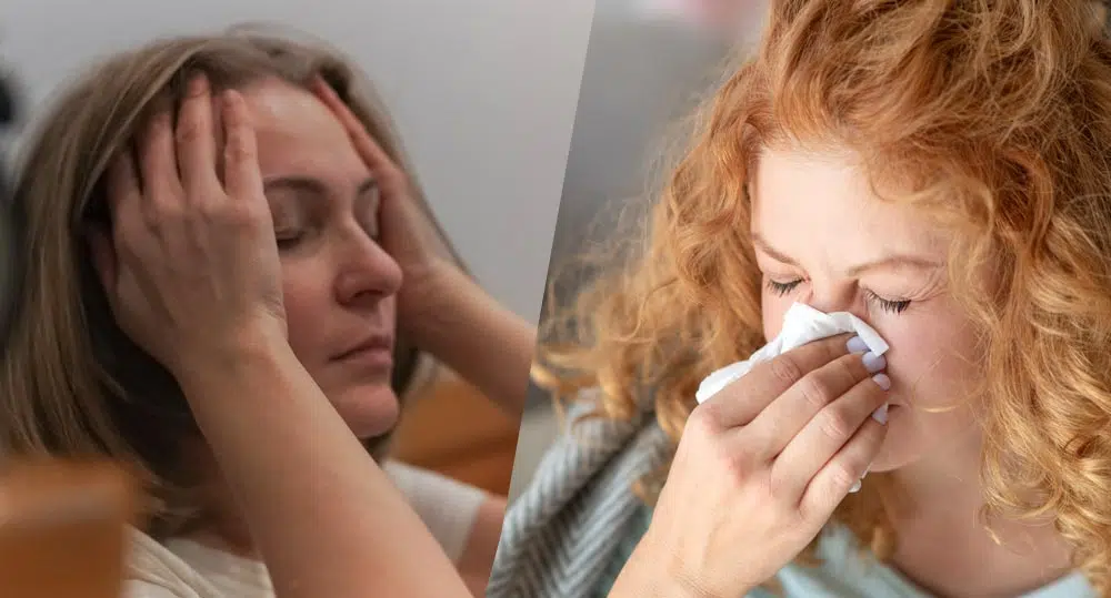 Rhume et migraine