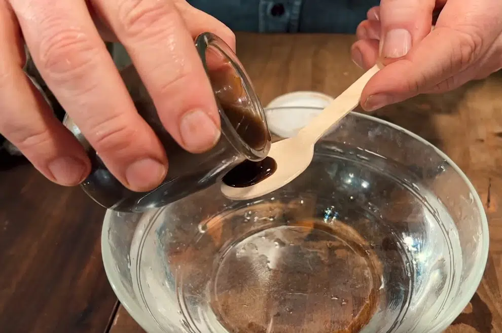 jus récupéré au niveau du robinet du Bokashi