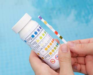 Chlore et test de l'eau