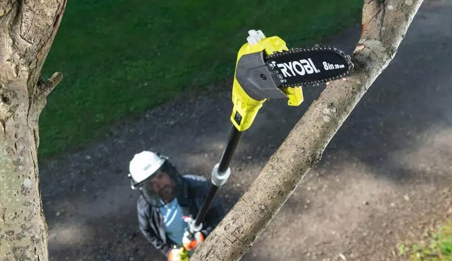 Élagueur électrique RYOBI sur Perche sans fil