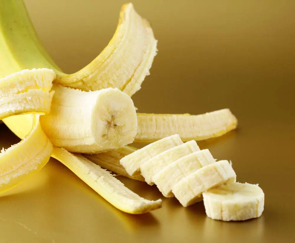La banane est un fruit très riche en fibres.
