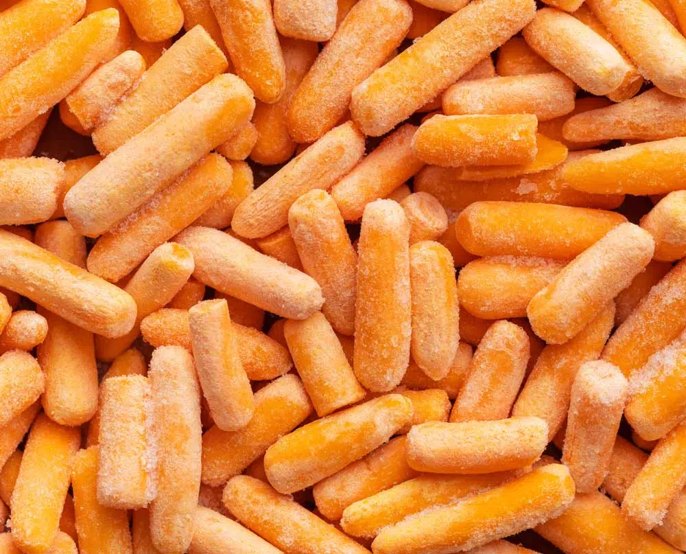 Mini-carottes industrielles.