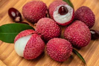 Litchi : fruits en L