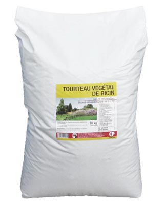 Sac tourteau de ricin