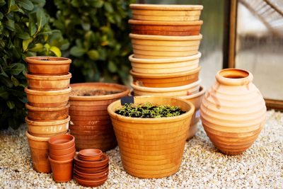 nettoyer ses pots en terre cuite avant de planter
