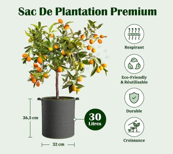 Sac de plantations