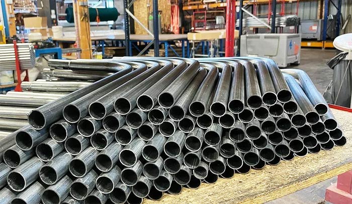 Tubes en acier galvanisé Ø32 ép 1,2mm
