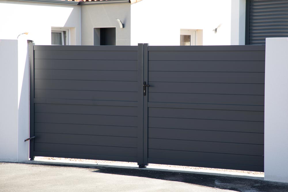 Portail aluminium